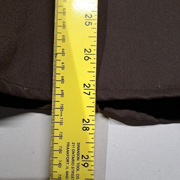 ROPER Embroidered Western XL Ladies Dress Shirt NWT Brown with Blue - Picture 11 of 12